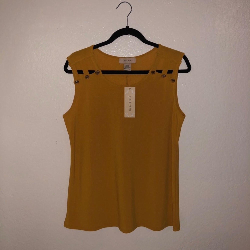 Yellow Work Blouse
